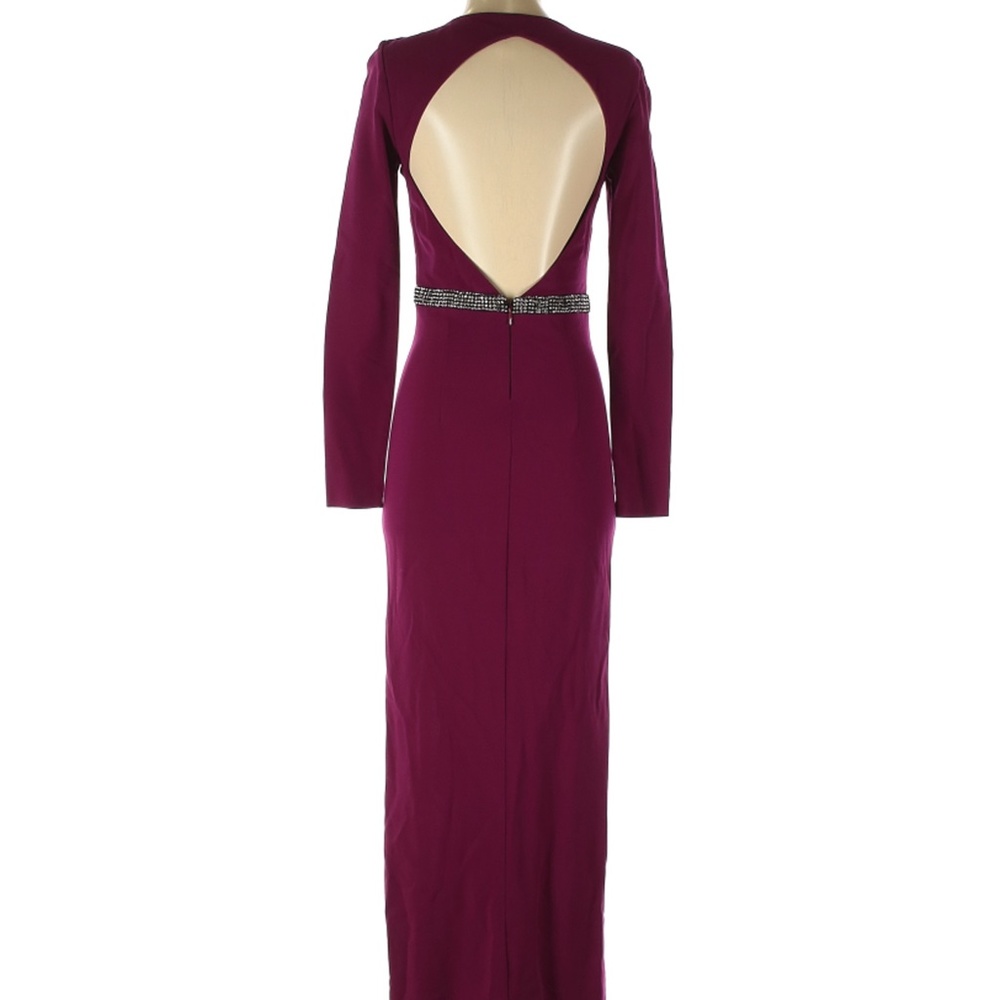 Stunning Nicole Miller Red Cranberry Berry Gown Size 8P